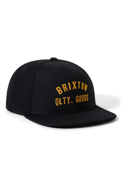 BRIXTON BRIXTON WOODBURN NETPLUS® SNAPBACK BASEBALL CAP