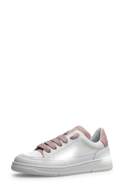 Velanie Sneaker in White Powder