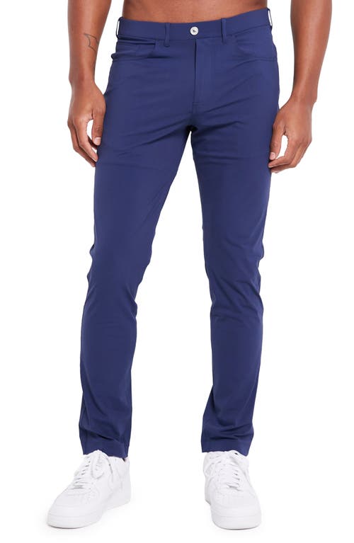 Kent Pull-On Golf Pants in Navy
