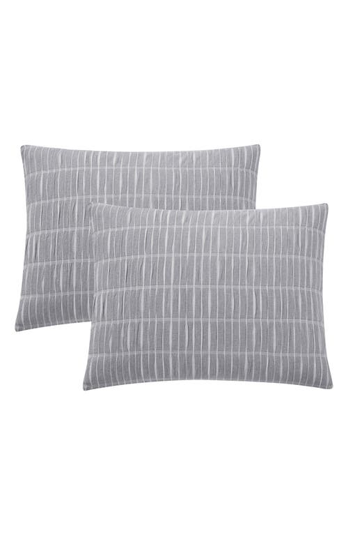 Tahari Black Label Ivy 3-piece Comforter Set In Grey