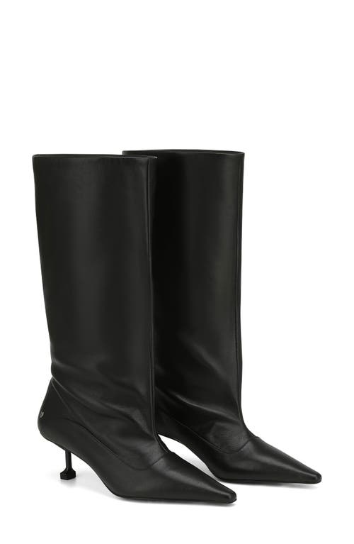 Shop Naked Wolfe Tate Pointed Toe Tall Boot In Black-nappa Prince