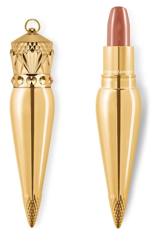 Christian Louboutin Rouge Louboutin Silky Satin Lipstick in Soft Goji 355 at Nordstrom