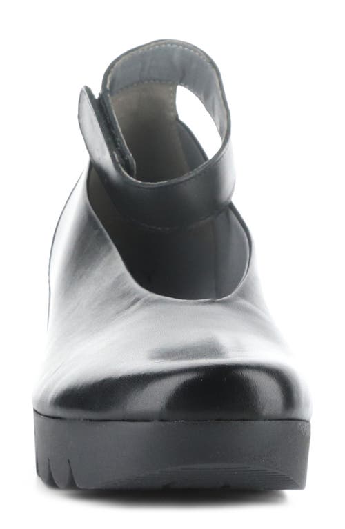 FLY LONDON FLY LONDON VILY ANKLE STRAP PLATFORM WEDGE PUMP