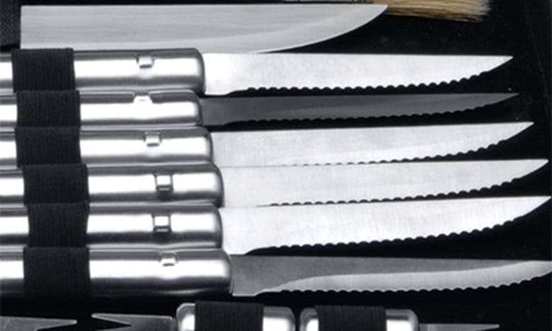 Berghoff Cubo 33-piece Stainless Steel Bbq Set In Multi