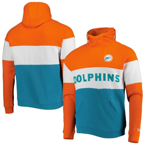 Starter Miami Dolphins Throwback Raglan Hoodie Long Sleeve T-shirt At  Nordstrom in Blue for Men