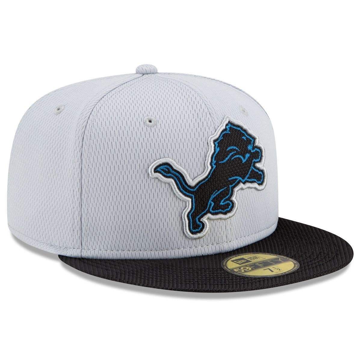 : New Era Men's Lions Black Rare Authentic 59Fifty Fitted Hat Cap  Detroit Memorial/Veteran Salute to Service Day Hat (as1, Numeric,  Numeric_7_and_1_Eighth) : Sports & Outdoors