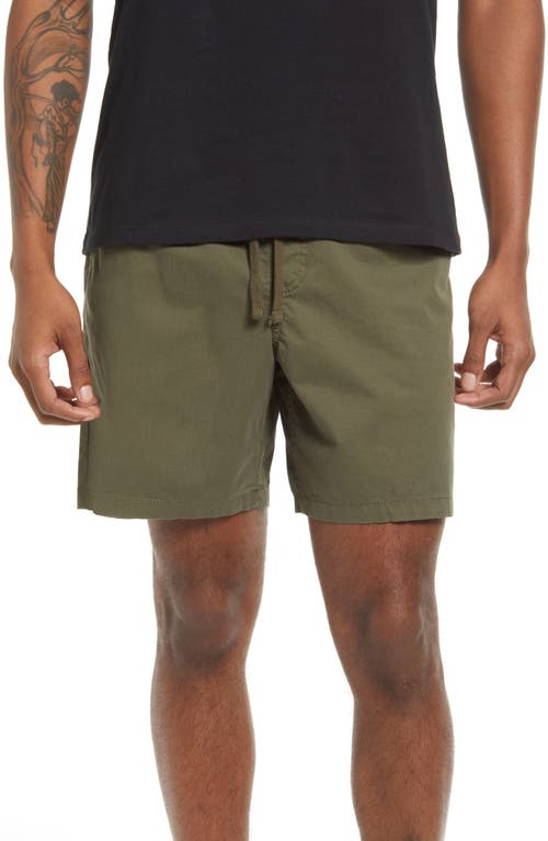 Vans Men's Range Relaxed Stretch Cotton Shorts in Grape Leaf at Nordstrom, Size Small