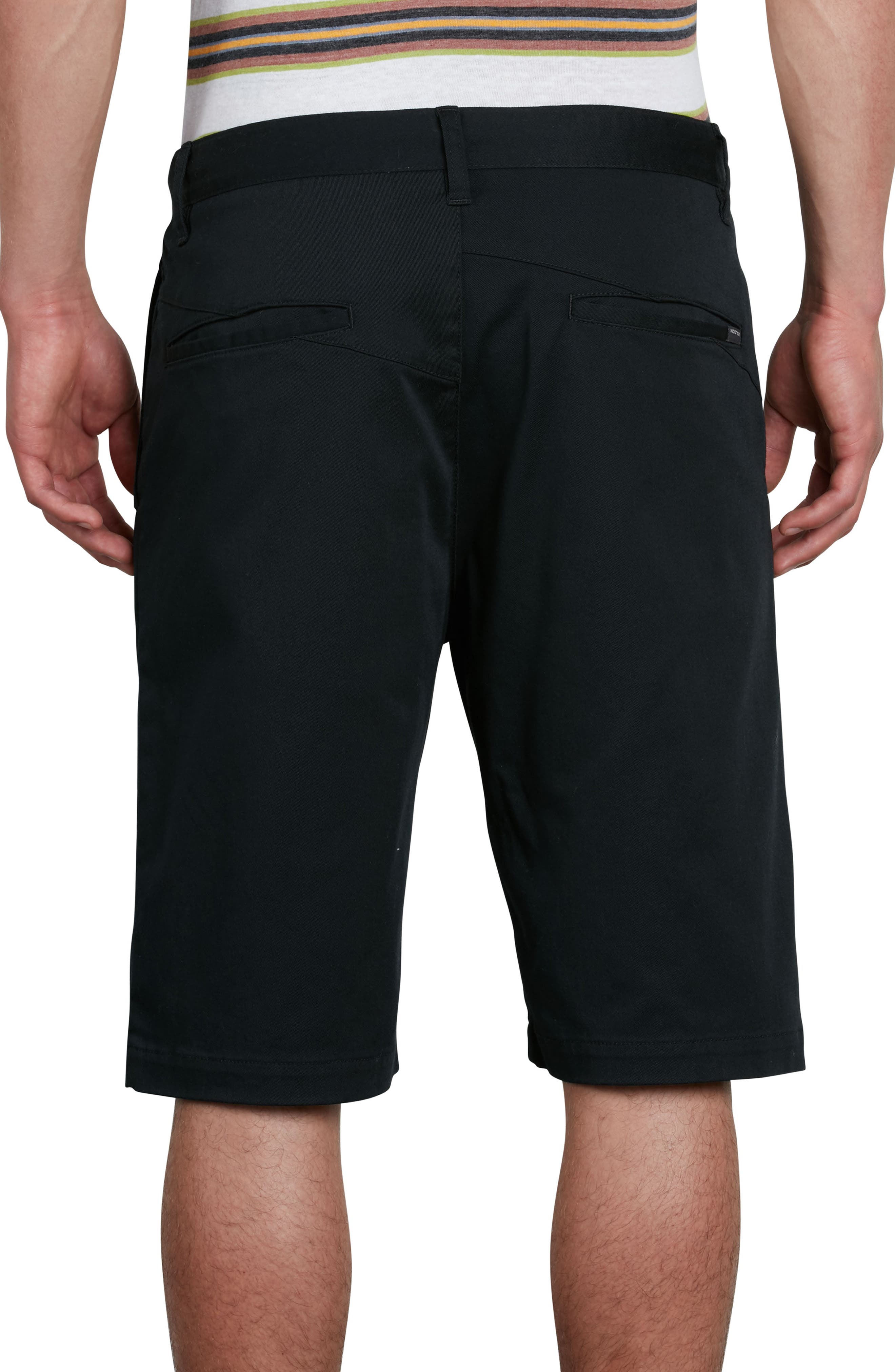 volcom black shorts
