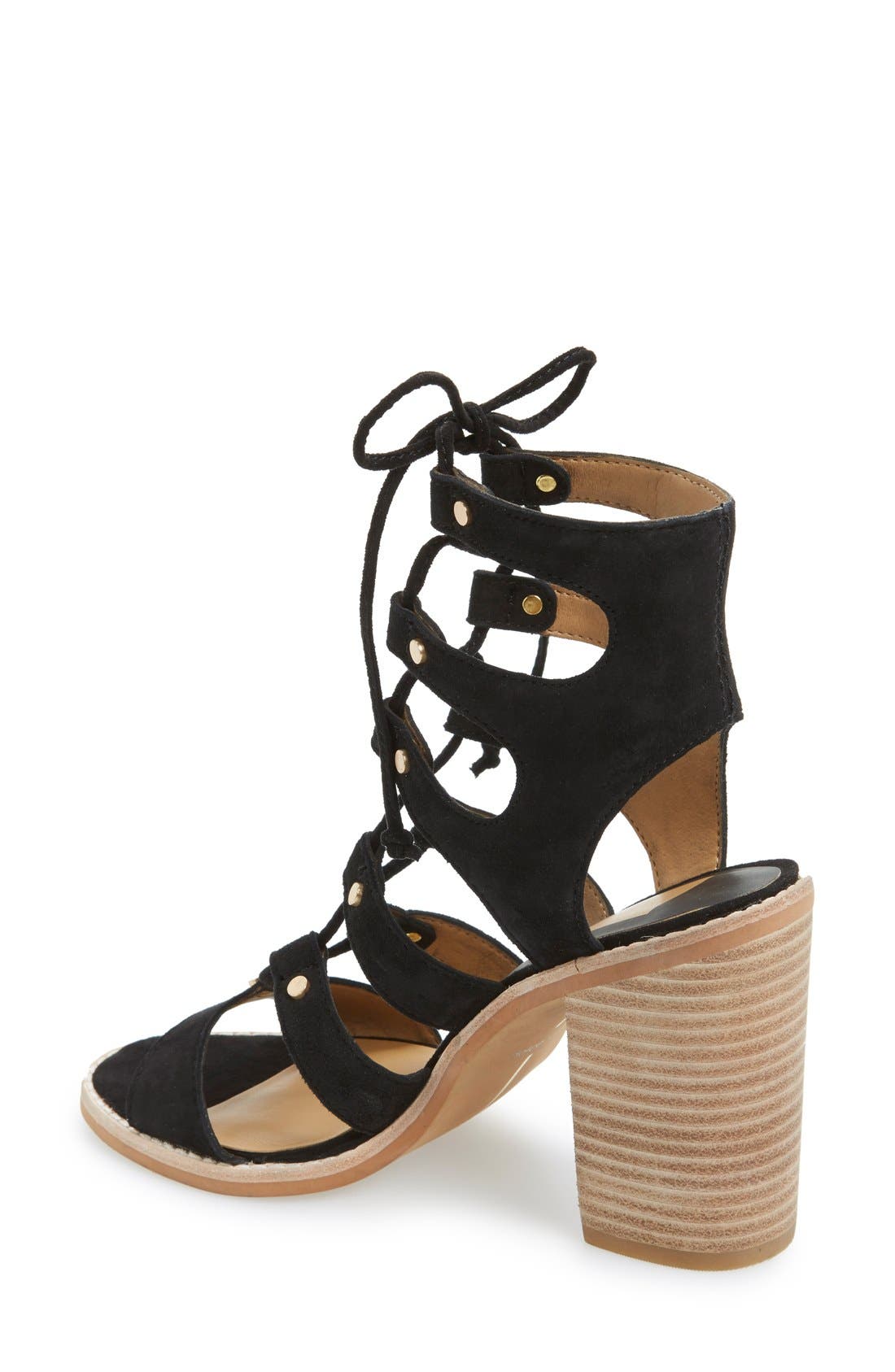 dolce vita lyndon lace up sandals