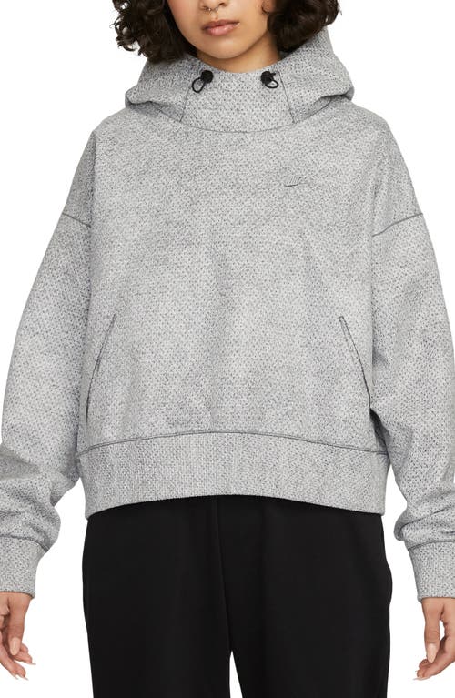 Nike Forward Therma-FIT ADV Oversize Hoodie Smoke Grey/Heather/Cool Grey at Nordstrom,