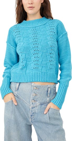 Free People Bell Song Cotton Blend Sweater | Nordstrom