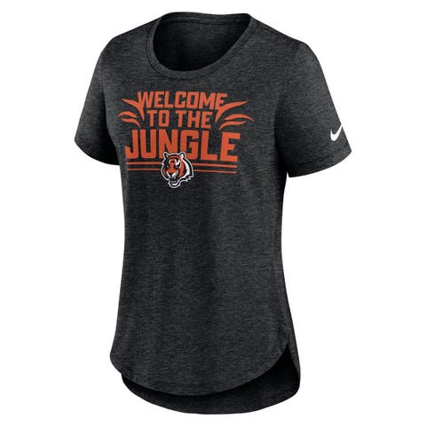 Cincinnati Bengals Nike Women's DNA Badge Tri-Blend T-Shirt - Orange