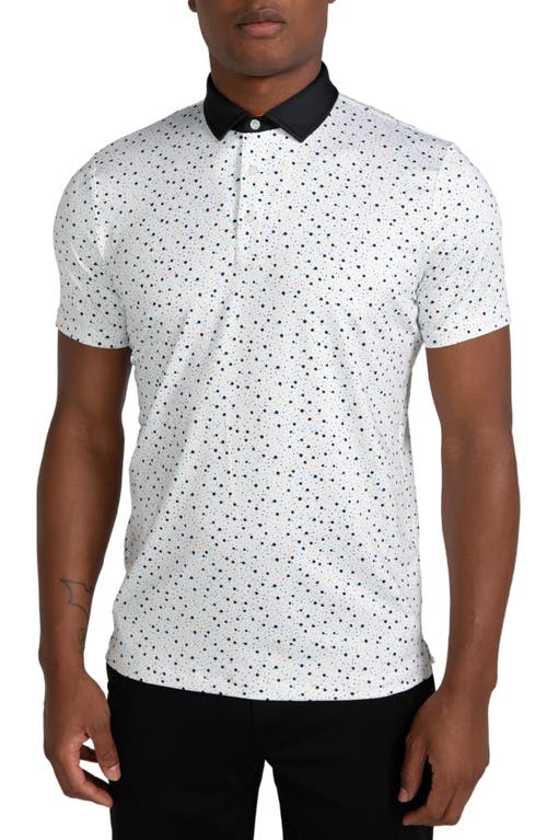 Bedford Performance Golf Polo in Bright White