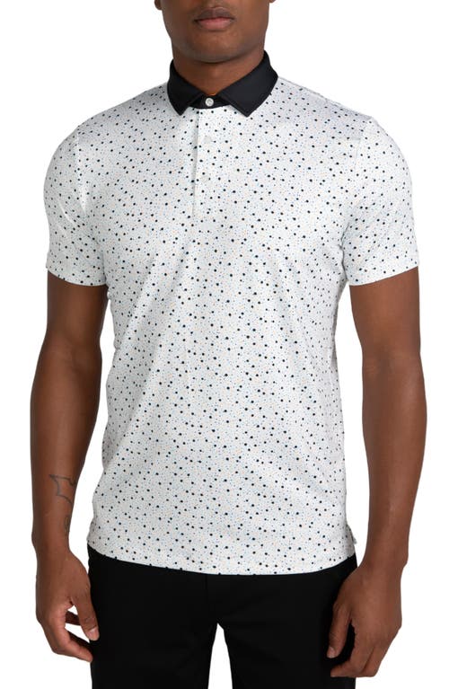 Shop Redvanly Bedford Performance Golf Polo In Bright White