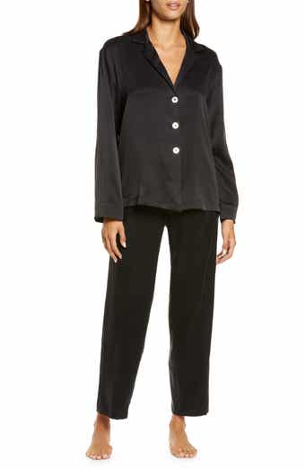 Papinelle  Washable Pure Silk Pajamas in Dark Slate – Papinelle