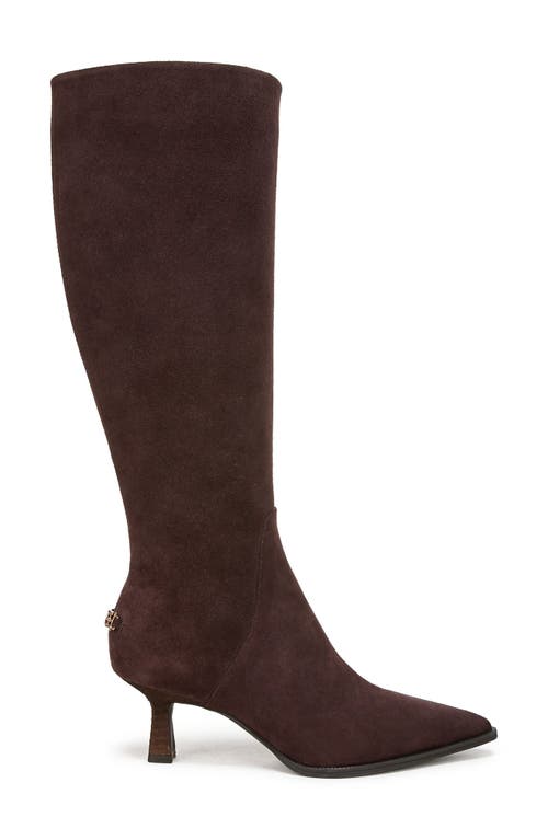 Shop Circus Ny By Sam Edelman Yulia Pointy Toe Knee High Boot In Dark Chocolate