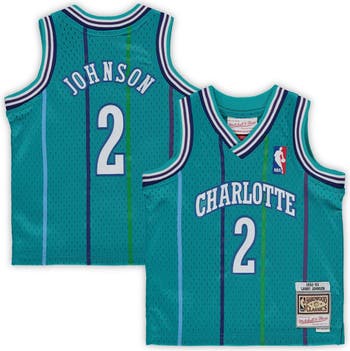 Charlotte Hornets Dri-FIT Play Youth Shorts - Teal - Throwback