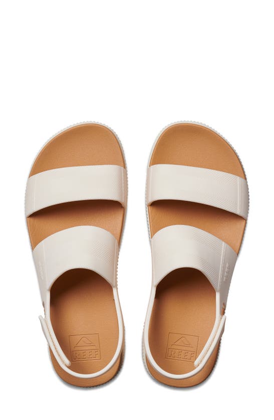 Shop Reef Water Vista Platform Slingback Sandal In Cloud