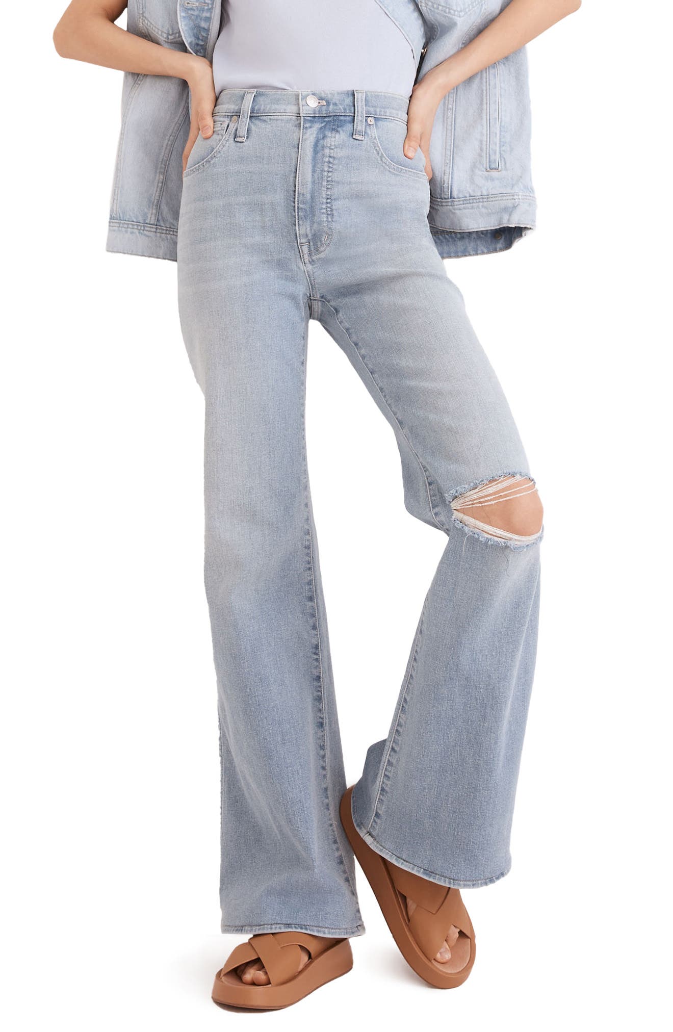 Women's Madewell Flare Jeans | Nordstrom