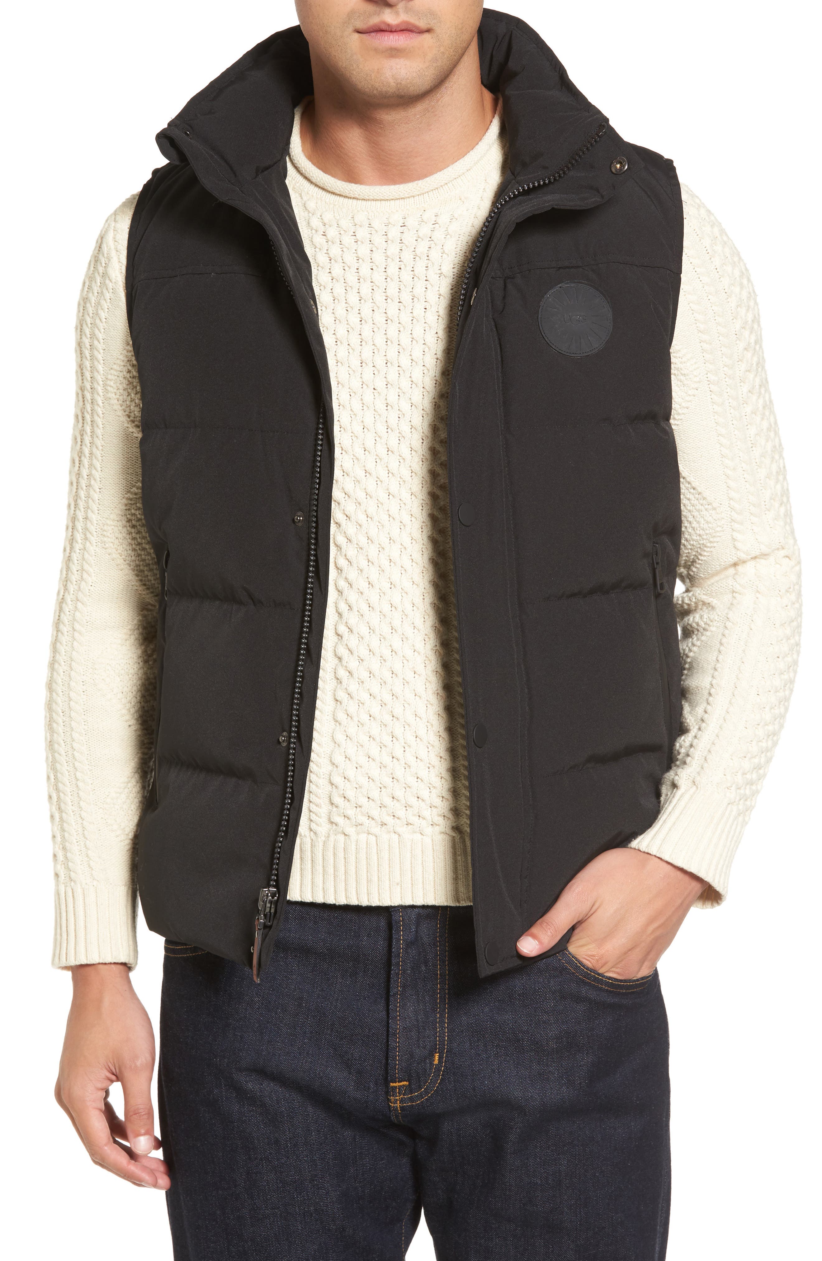 UGG® WaterResistant Down Vest Nordstrom