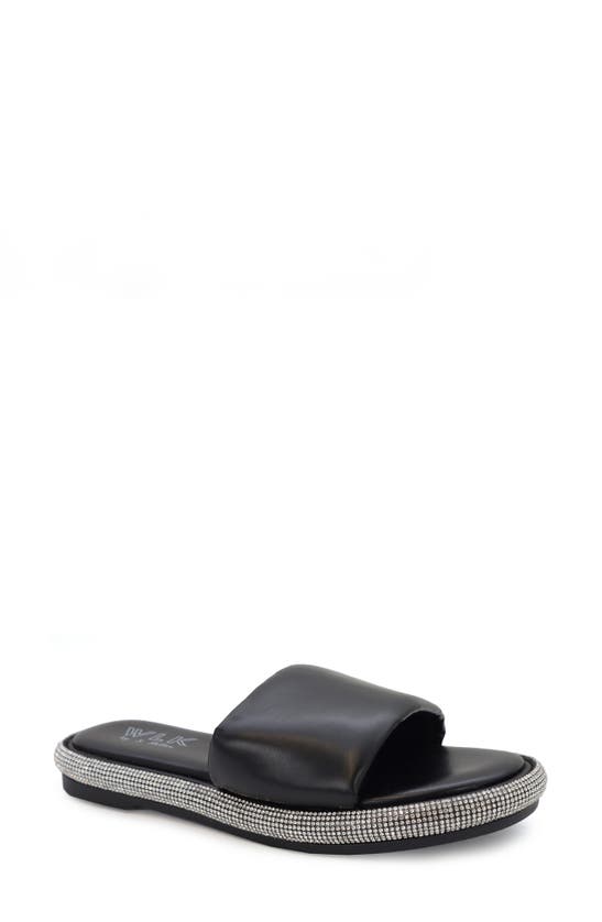 Shop Wlk By S. Miller Dorothy Slide Sandal In Black