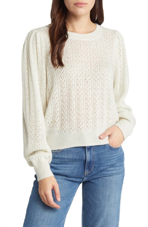 pointelle sweater | Nordstrom