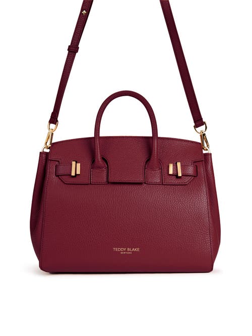 Teddy Blake Gigi Stampatto 11" In Dark Red