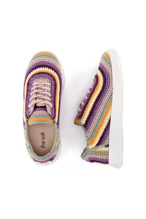 Shop The Sak Asha Sneaker In Heather Multi Stripe