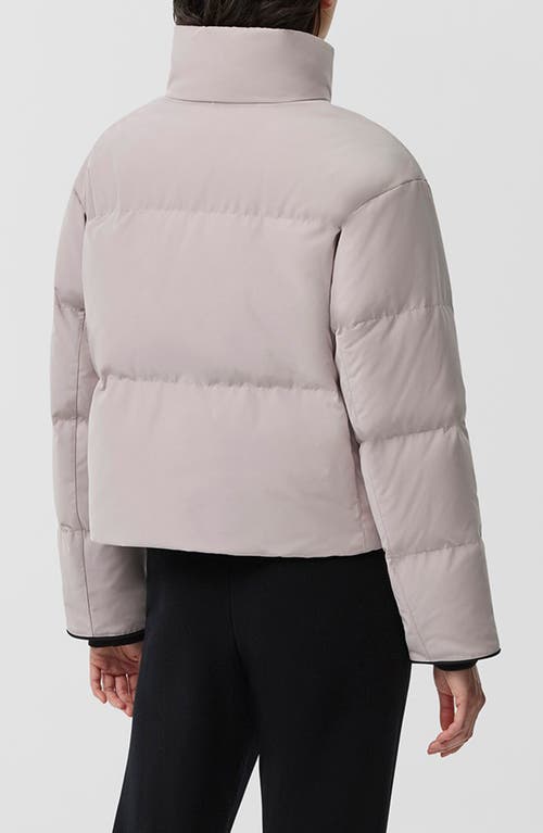 Canada Goose Grandview Water-repellent Cropped Puffer Jacket In Lucent Rose