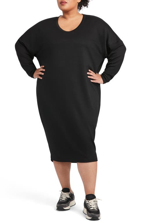 Sandra Long Sleeve Dress in Black