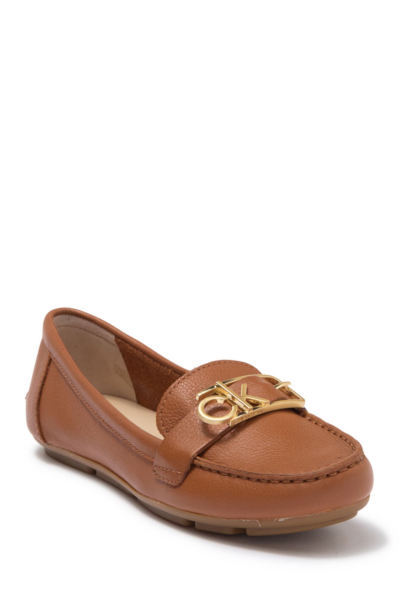 Calvin Klein Lanay Loafer In Dark Beige ModeSens
