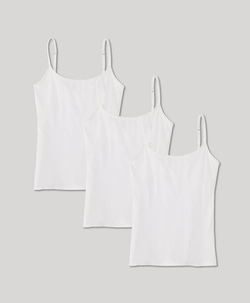 Pact Organic Maternity Nursing Camisole In White
