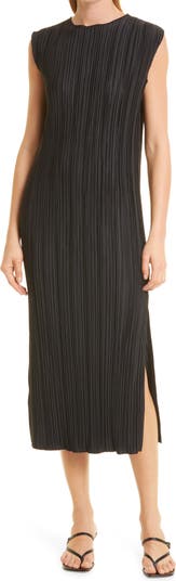 ANINE BING Melanie Pliss Midi Dress Nordstrom