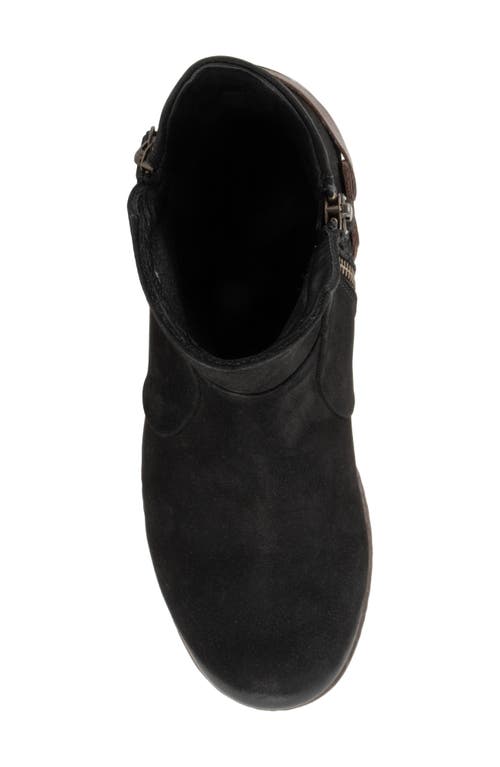 Bueno Fallon Bootie In Black Nubuck