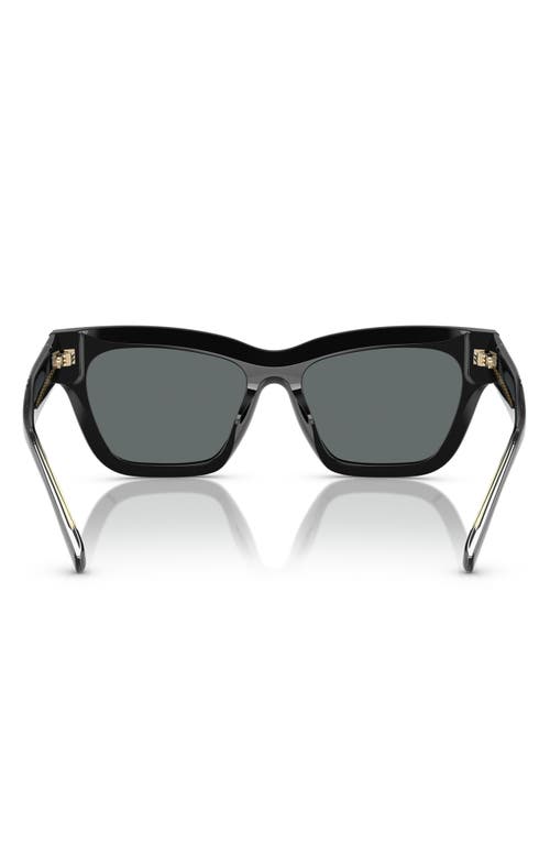 Tory Burch Women's Polarized Sunglasses Ty7208u In Black
