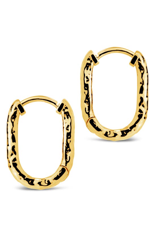 STERLING FOREVER STERLING FOREVER VERONICA TEXTURED HOOP EARRINGS