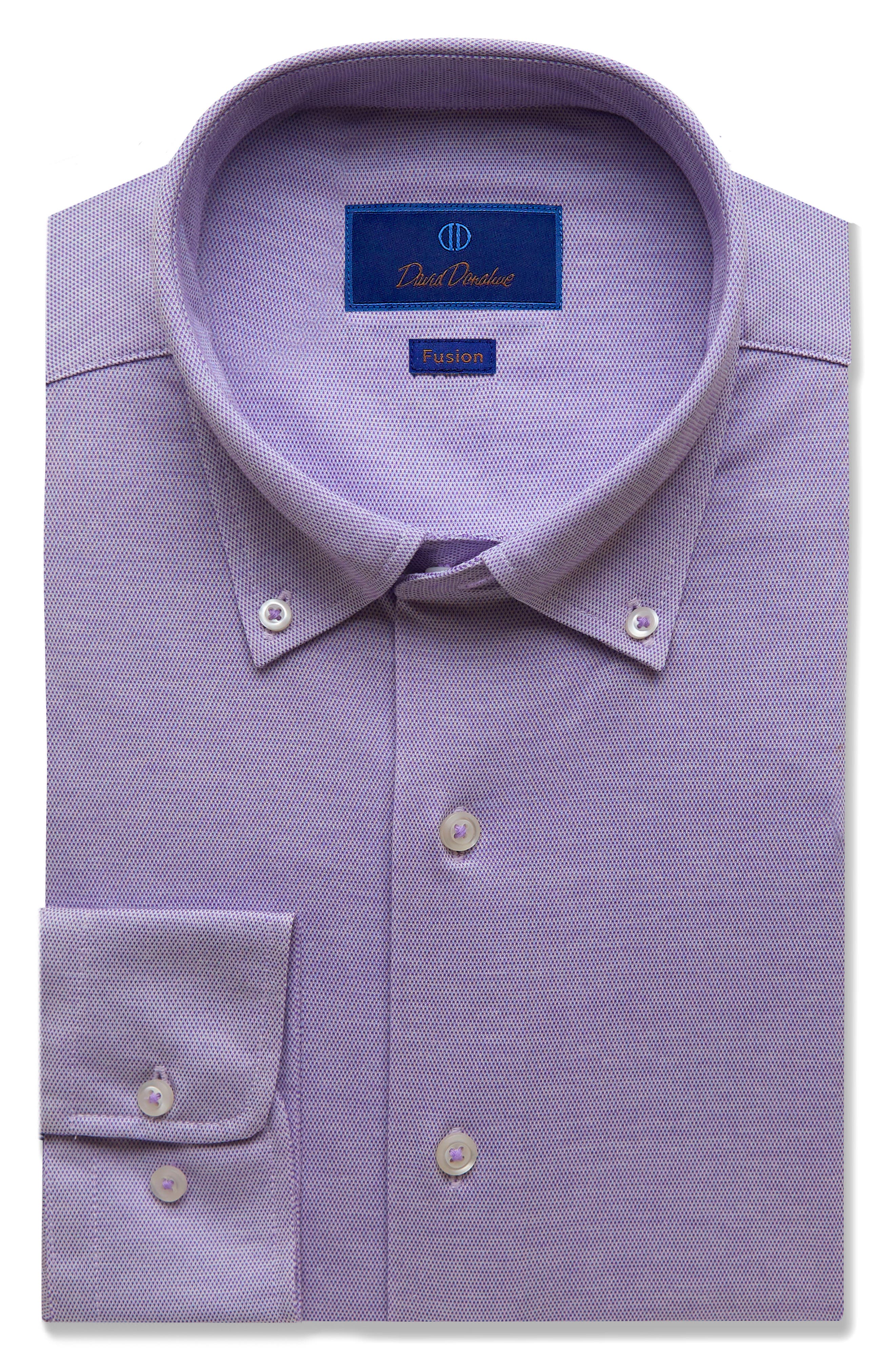 regency purple mens dress shirt