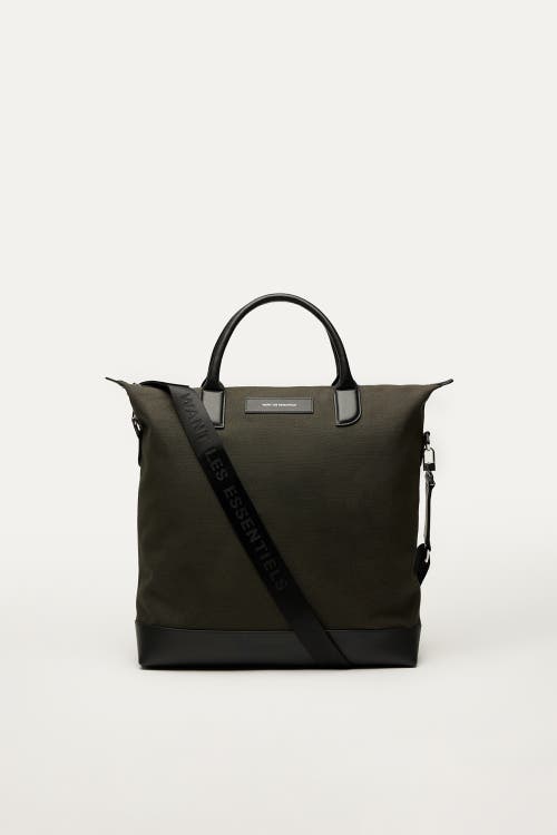 Want Les Essentiels De La Vie Want Les Essentiels O'hare Organic Cotton Canvas Tote In Green