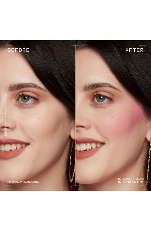 Nyx Professional Makeup Buttermelt Blush In My Butta Half