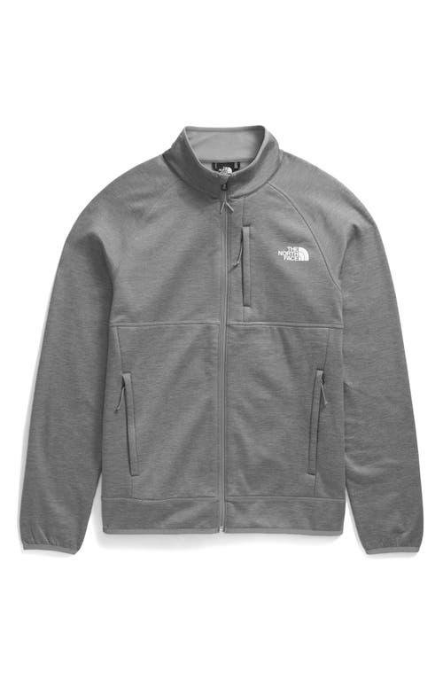 Shop The North Face Canyonlands Full Zip Jacket In Tnf Medium Grey Heather