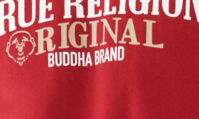 Shop True Religion Brand Jeans Cotton Crew Graphic T-shirt In White