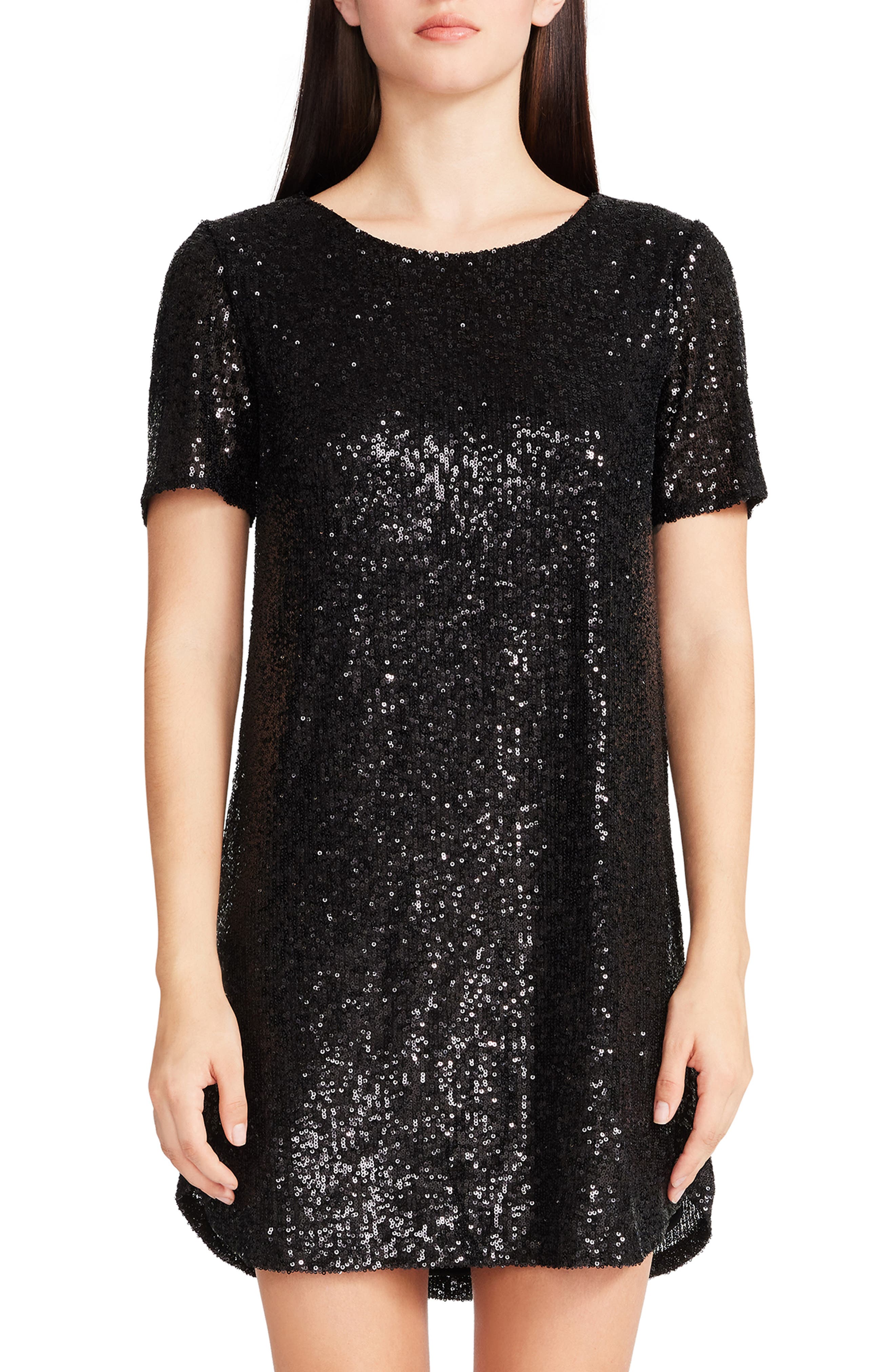 nordstrom rack black cocktail dress