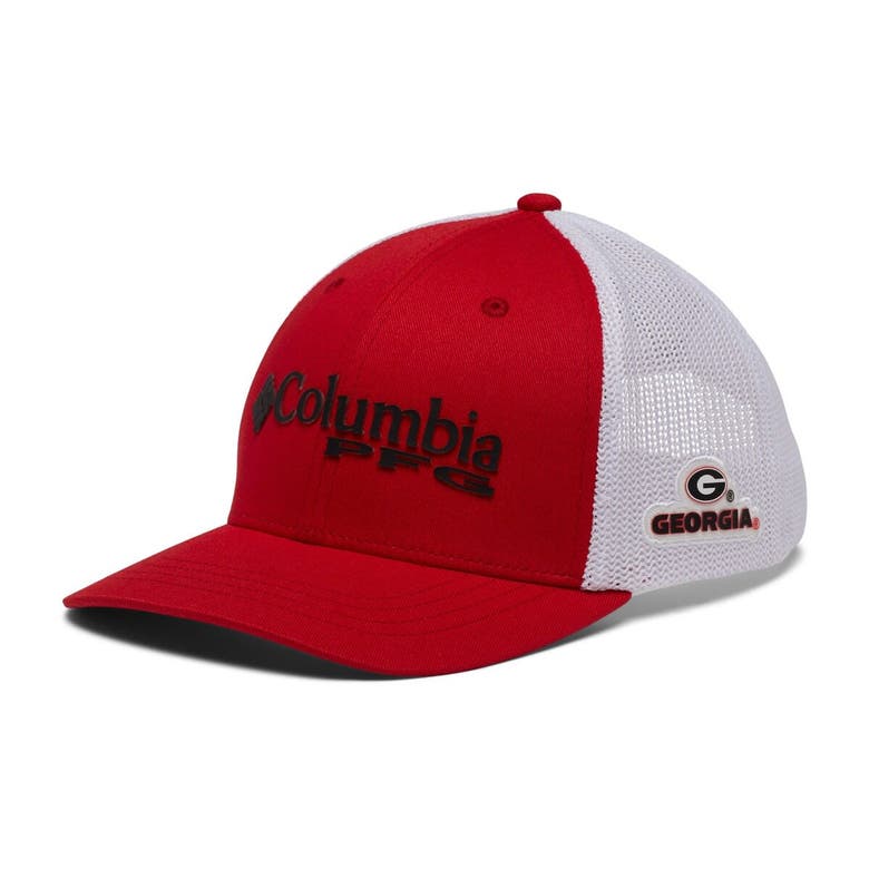 Shop Columbia Youth  Red Georgia Bulldogs Pfg Adjustable Hat