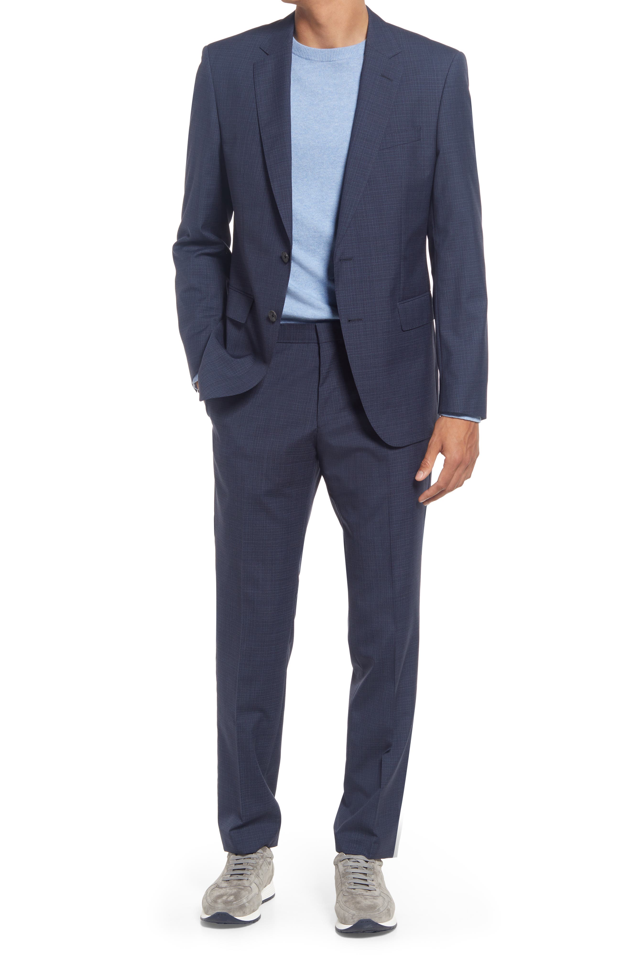 hugo boss blue suit nordstrom