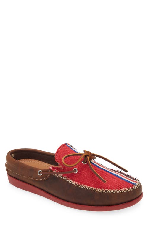 Shop Easymoc Beach Blanket Loafer In Red Beach Blanket