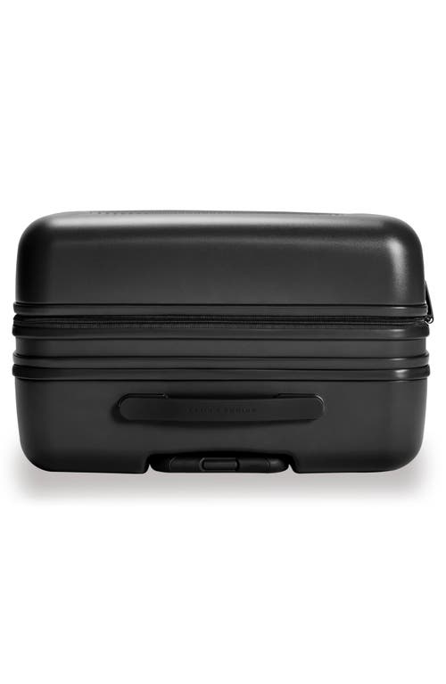 Briggs & Riley Sympatico Medium Expandable Spinner Suitcase 64cm In Black