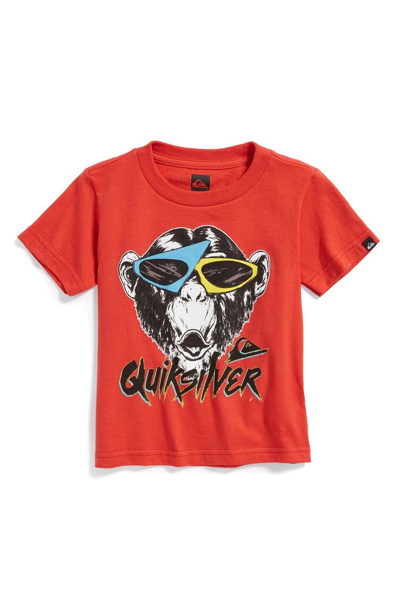 Quiksilver 'Monkey Biz' Cotton T-Shirt (Baby Boys) | Nordstrom