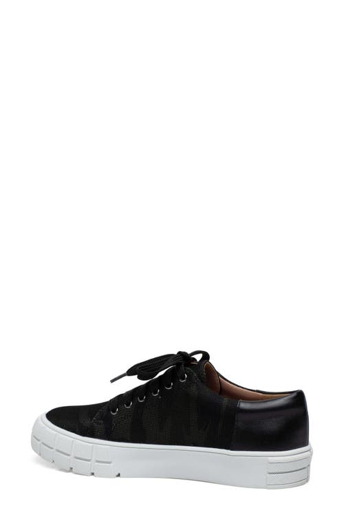 Linea Paolo Kenzi Platform Sneaker In Camo/black