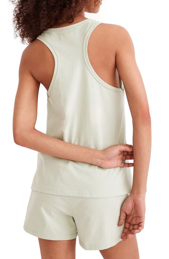 MADEWELL MADEWELL RAW EDGE PAJAMA TANK TOP