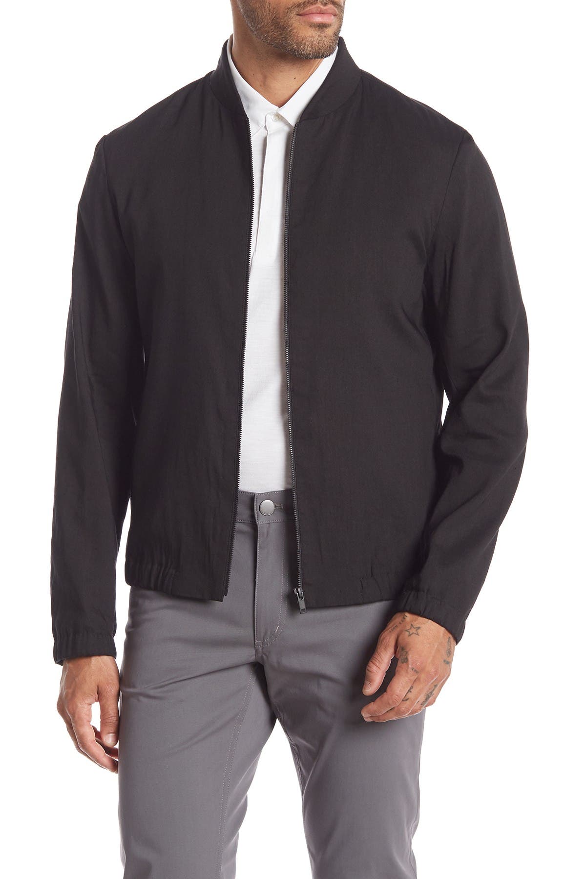 theory reversible bomber jacket